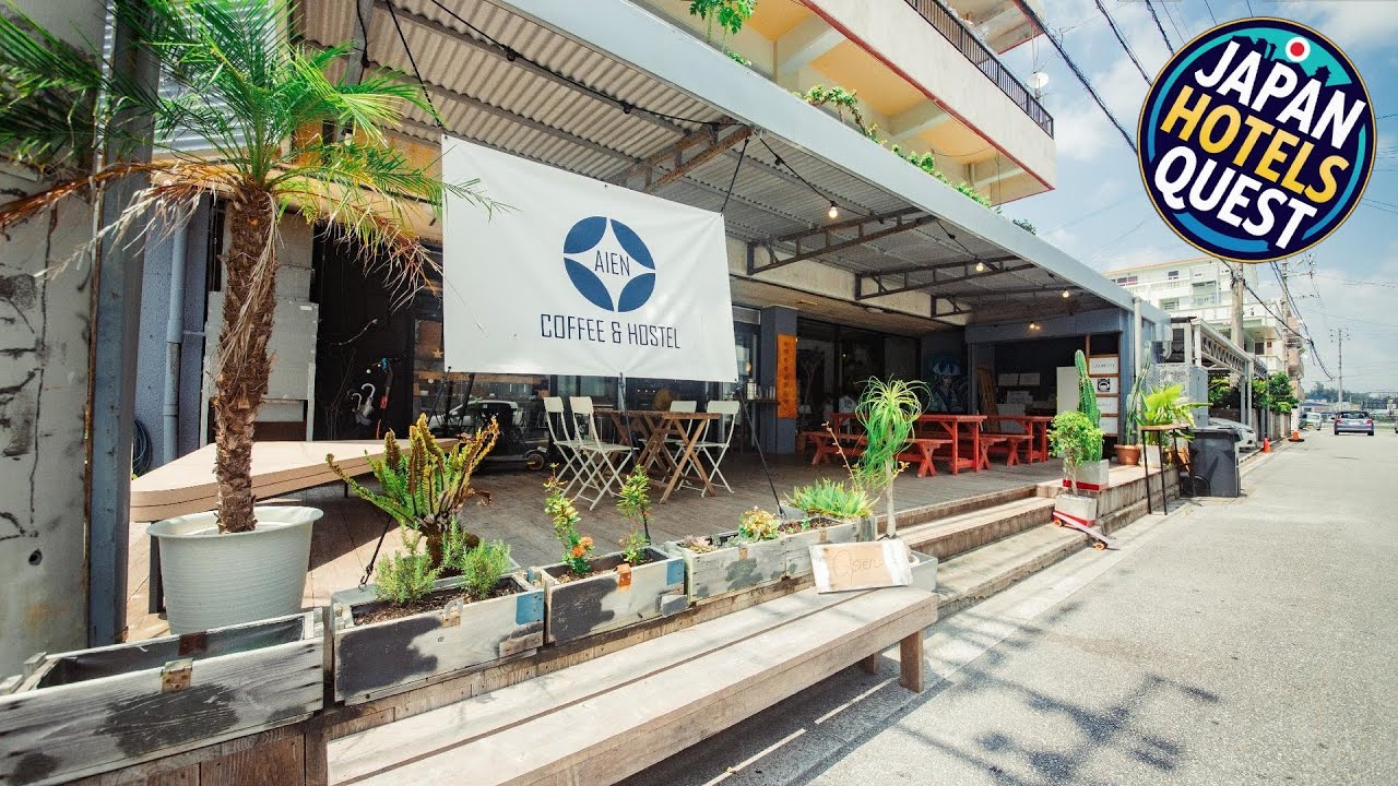 AIEN Coffee & Hostel | Okinawa Main island, Japan | Hotel Review 🏩
