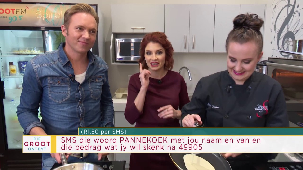 Kombuis - Chef Suzanne Crozier - Vulsels vir Pannekoeke - 7 Jun 2017
