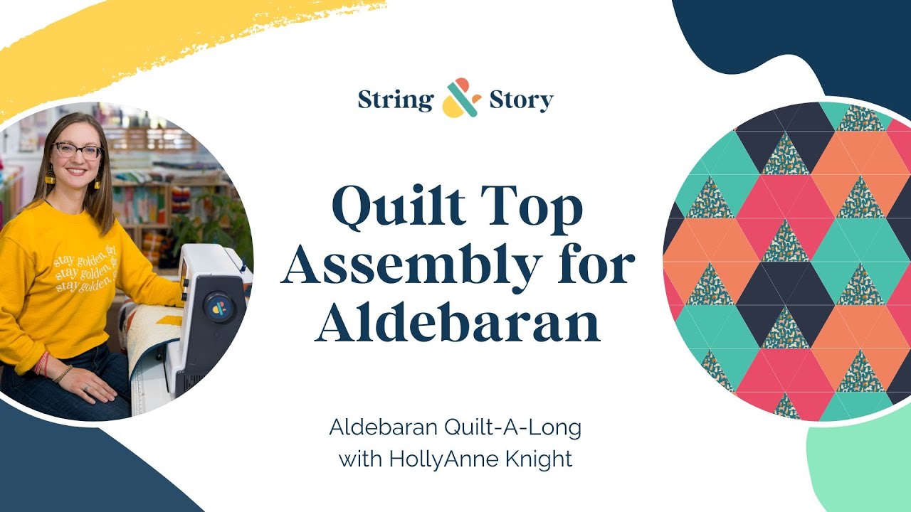 QAL: Quilt Top Assembly: Tips for Pressing