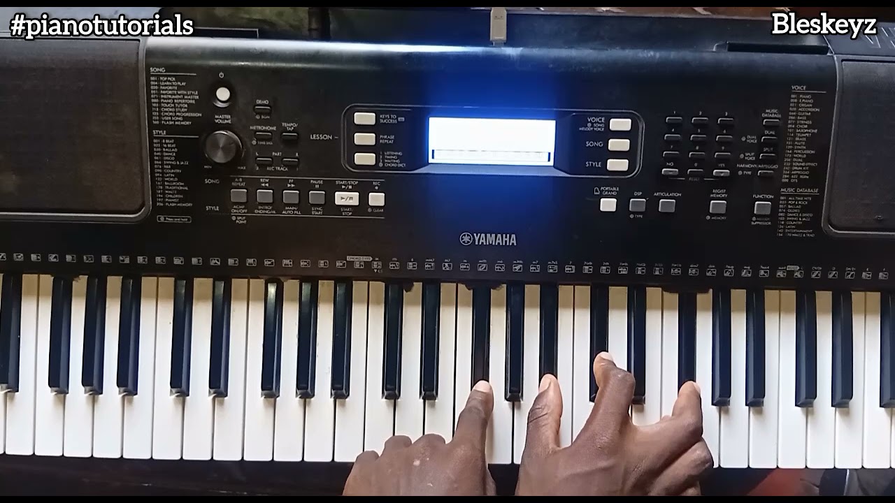 HOW TO PLAY MBIRI KUNA SHE BY ZIMPRAISE AND SIR BENJAMIN IN F SHARP For beginners #bleskeyz