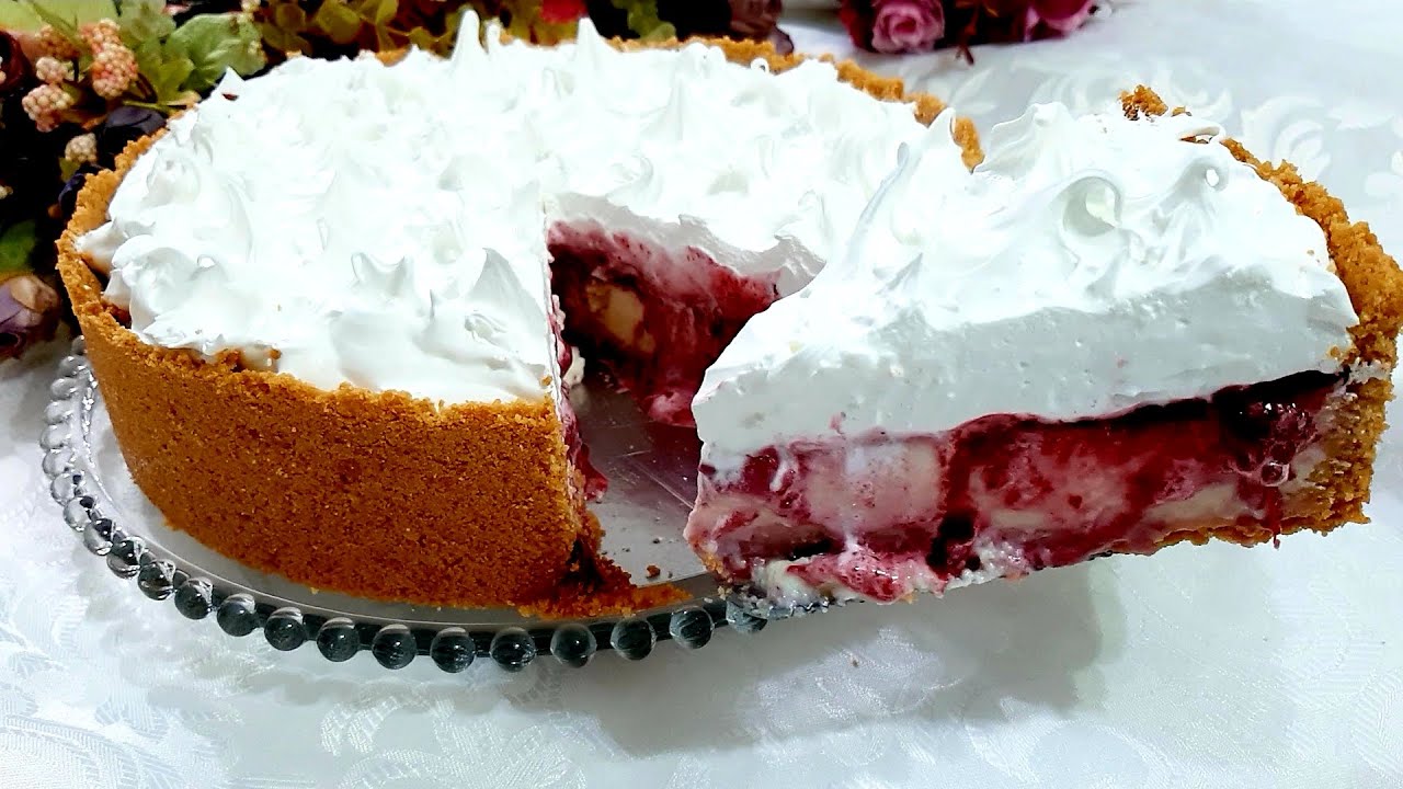 Этот пирог стоит попробовать! Легко и вкусно. Йогуртовый пирог!