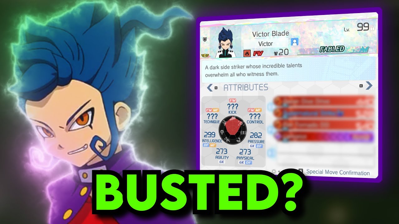 FABLED Victor Blade review: Worth It? (Inazuma Eleven Victory Road)