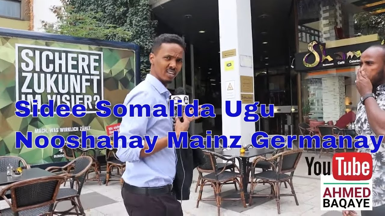 Magaalada Mainz iyo Somalida Ku Nool Booqashadii AHMED BAQAYE