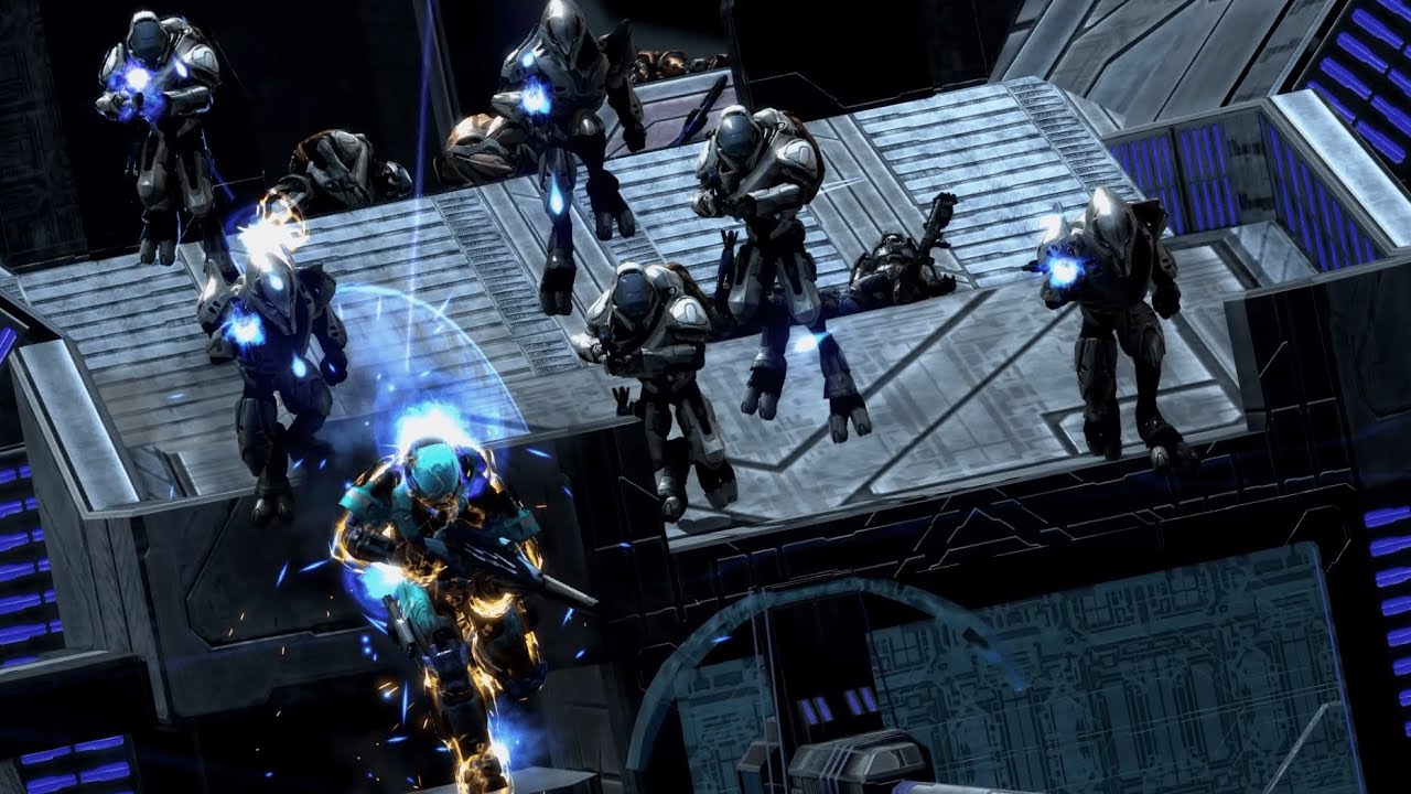 High Charity Escape: Invasion | Halo Custom Game Browser [MCC]