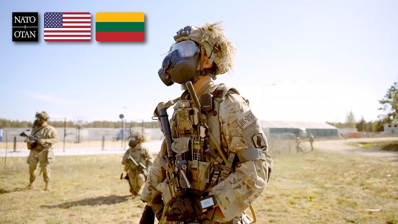U.S. Army Paratroopers Hone CQB During Urban Warfare Drill in Lithuania (2025)
