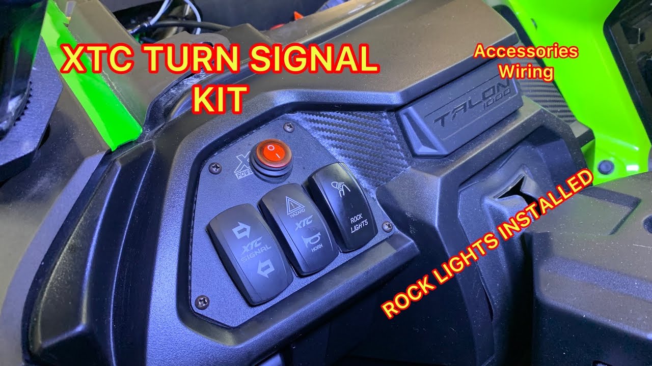 XTC turn signal kit for Honda Talon