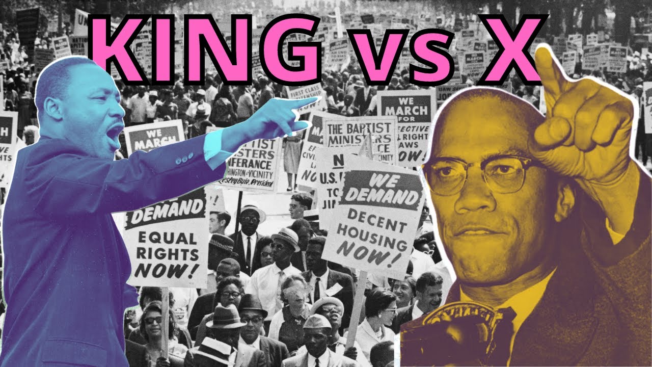 Martin Luther King Jr vs  Malcolm X: Why They Disagreed!