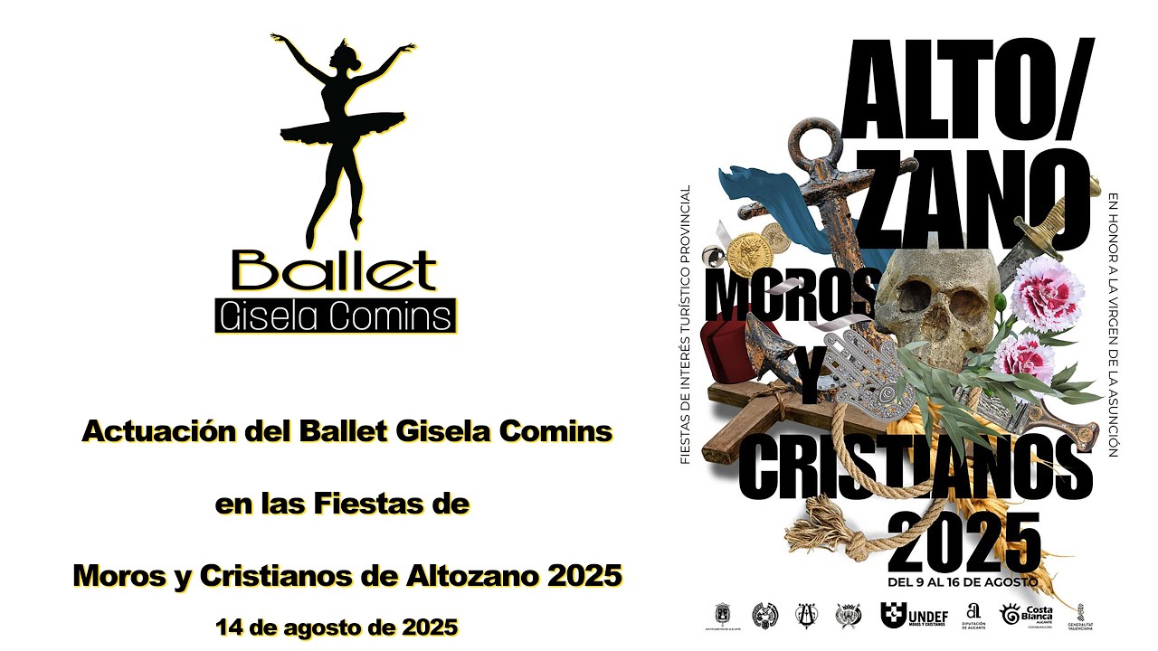 Ballet Gisela Comins – Moros y Cristianos de Altozano 2025 | Entrada Mora