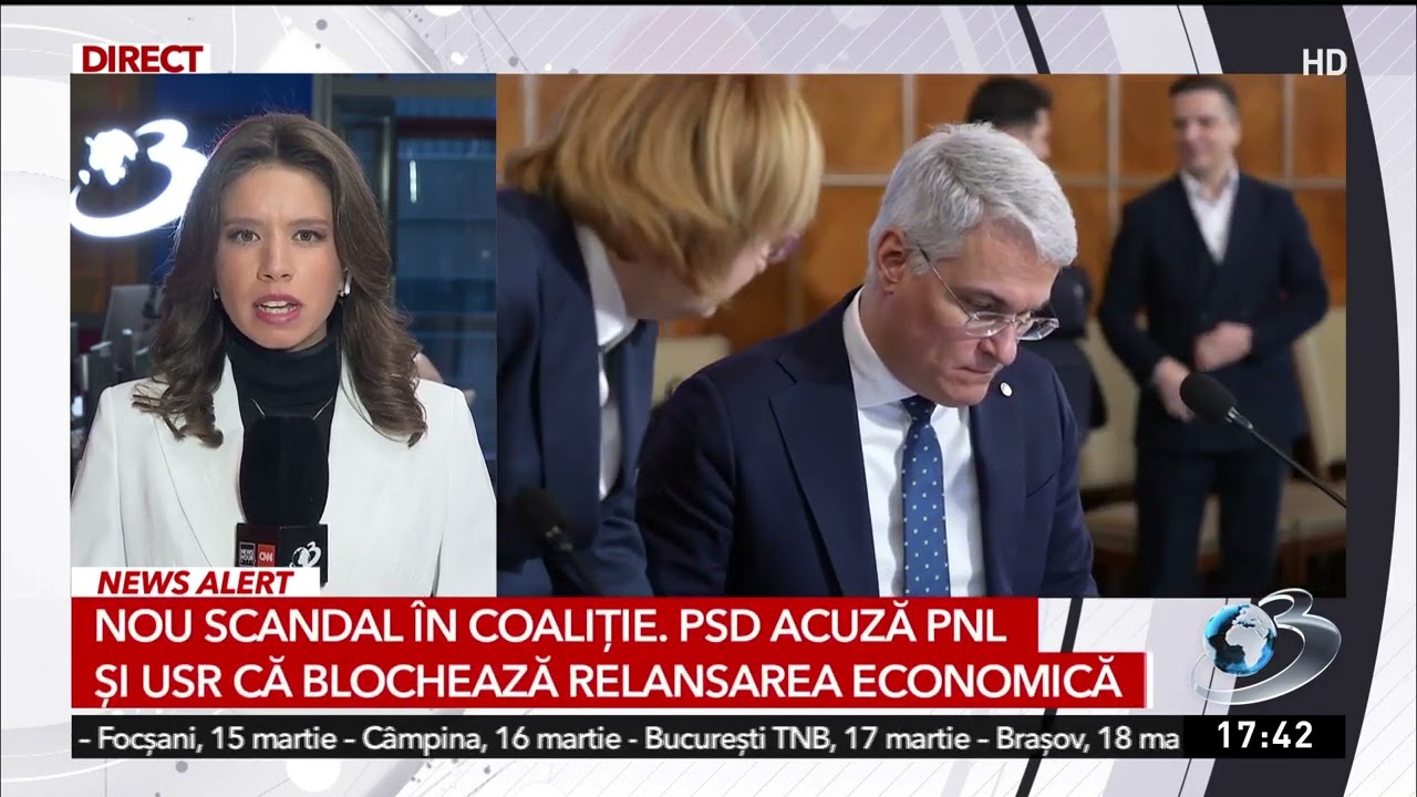 Nou scandal în coaliție. PSD acuză PNL și USR că blochează relansarea economică