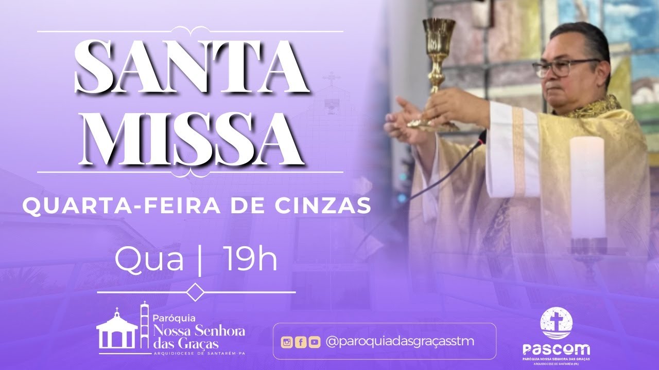 Santa Missa | Quarta-Feira de Cinzas