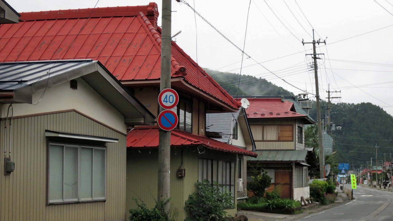 古い町並　郡山市湖南町三代　福島県