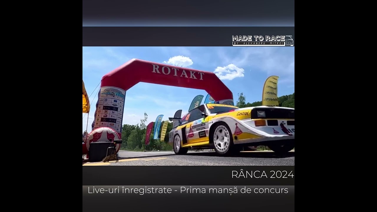 Audi Quattro S1 de România l Rânca 2024 l hillclimb racing