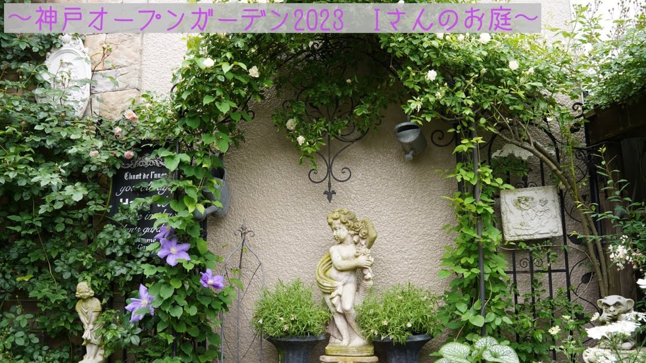 ありすがーでん～小さな小さなローズガーデン～神戸オープンガーデン2023  Iさんのお庭
