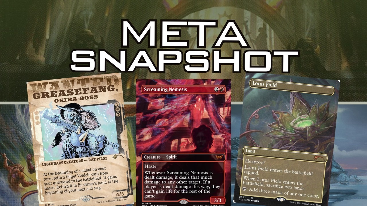 Que decks jugar en Pioneer | Meta Snapshot | MTG Pioneer