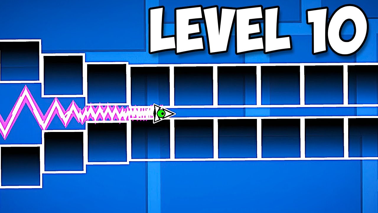 Каждые 10 уровней сложности - Geometry Dash