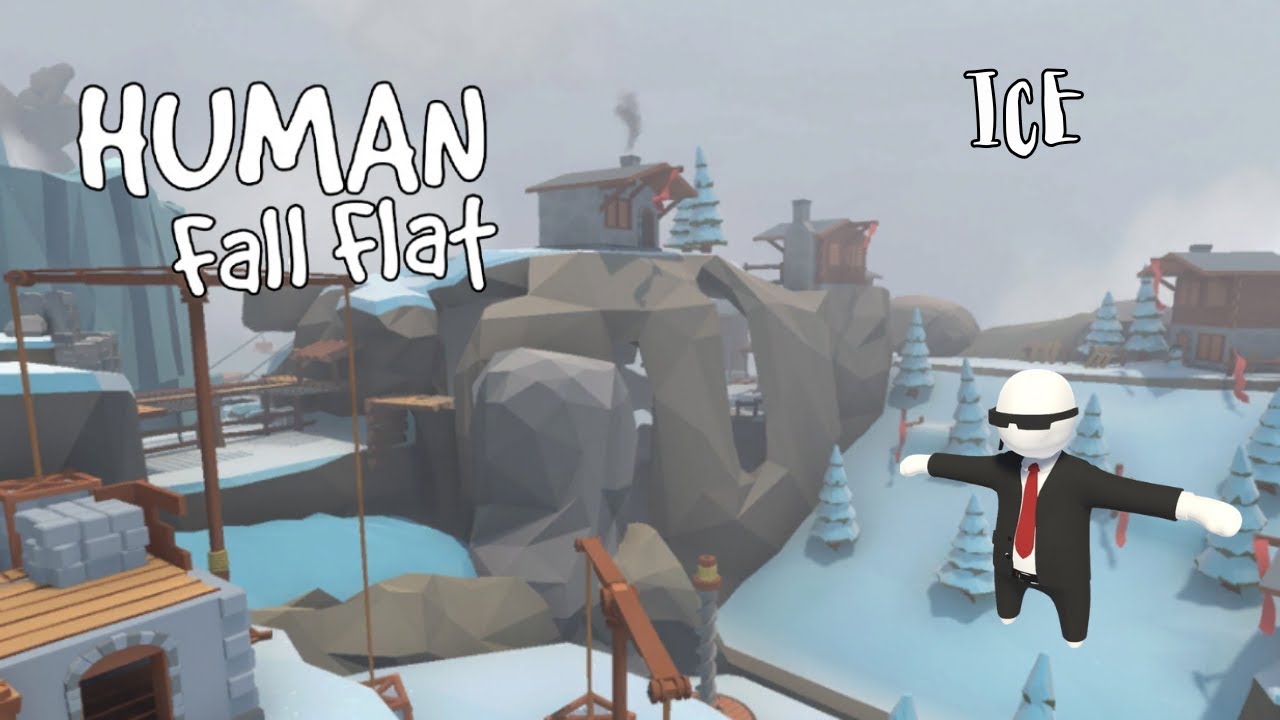 Human Fall Flat | Ice Level Gameplay ❄️ | Dream 12