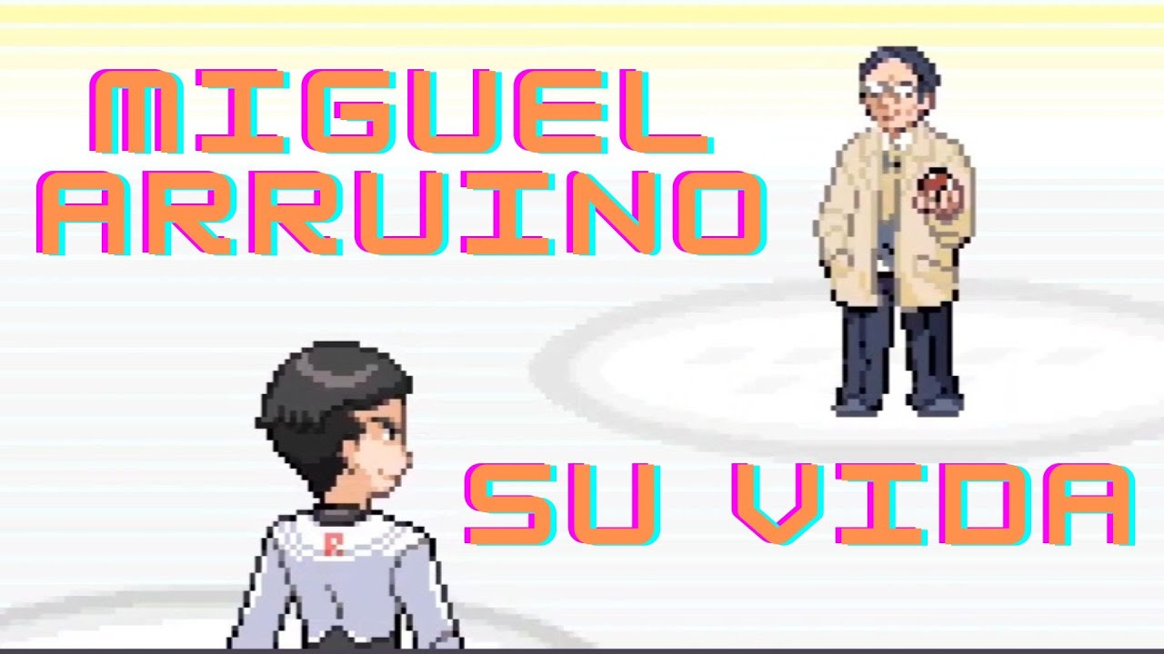 Miguel el personaje mas miserable de Pokémon Edición Team Rocket