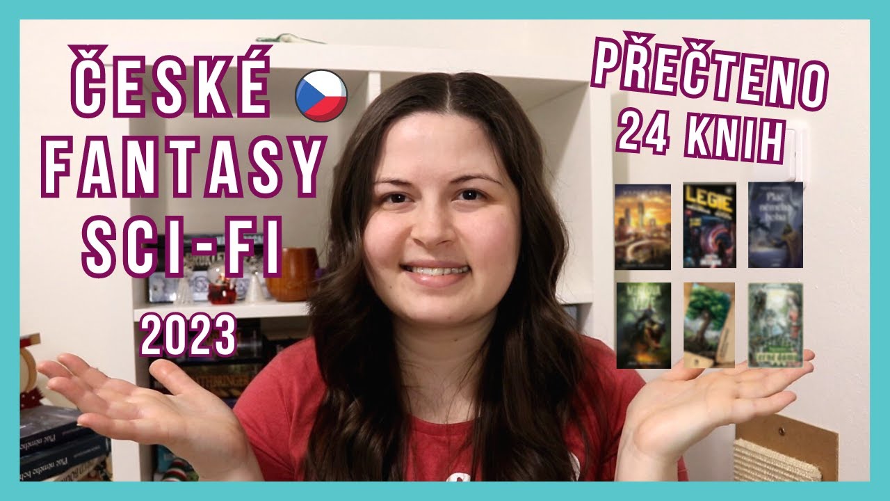 📚 24 ČESKÝCH FANTASY A SCI-FI KNIH, KTERÉ JSEM PŘEČETLA V ROCE 2023 📝