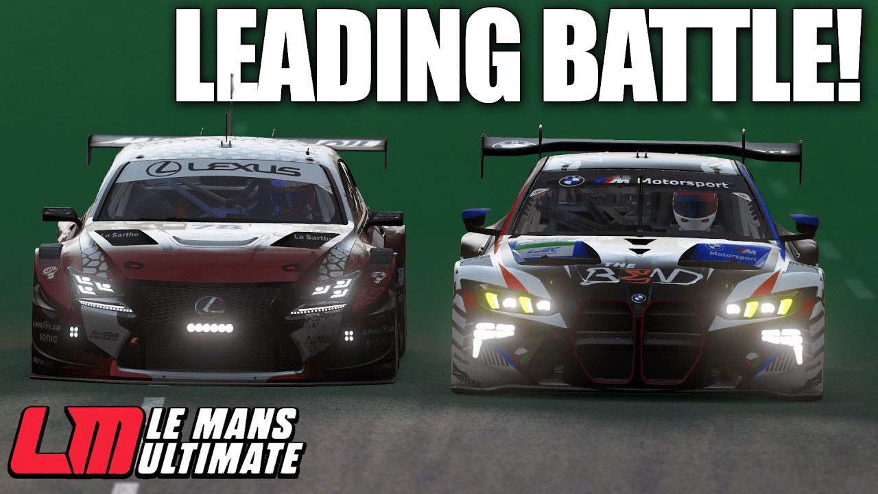 Battle For The Lead | Le Mans Ultimate | Lexus RC-F GT3