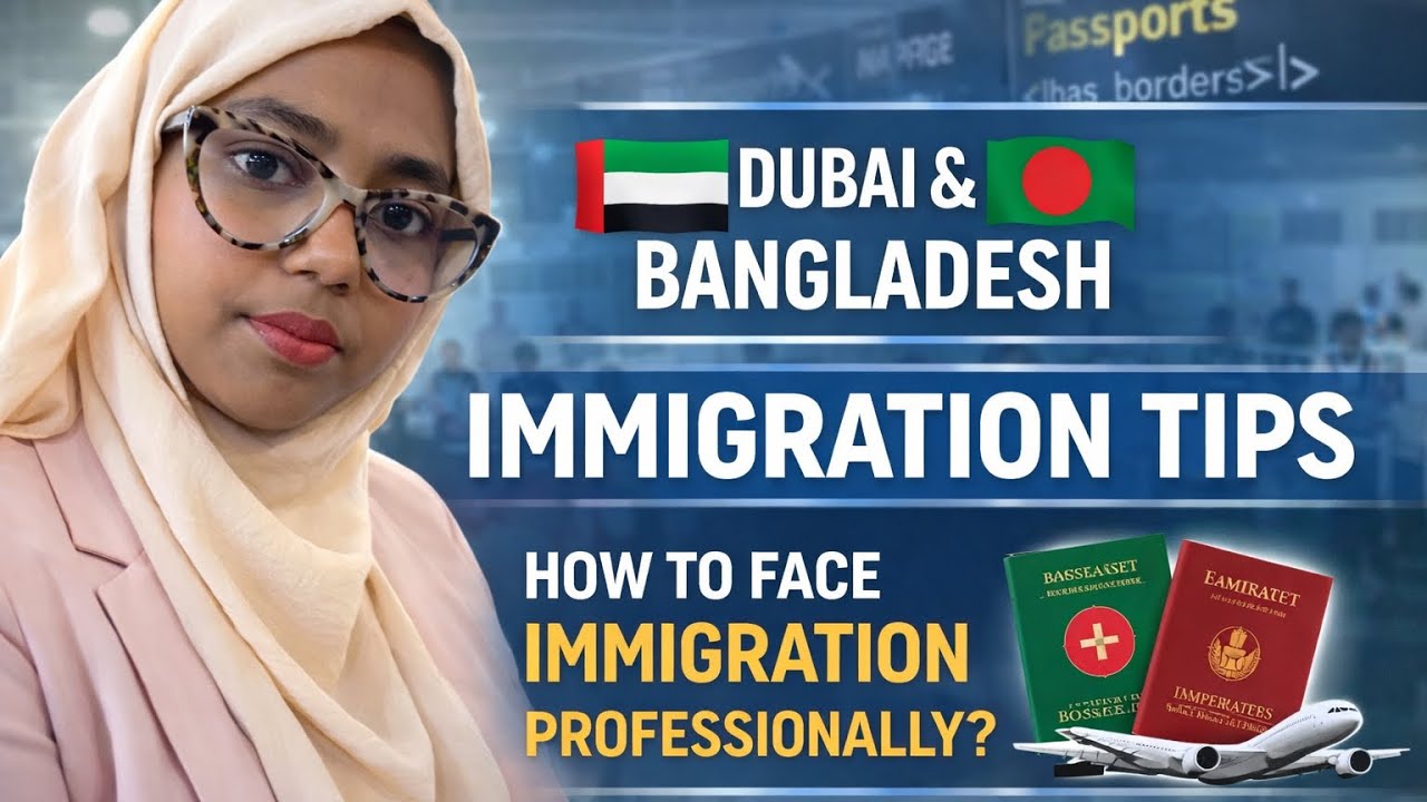 দুবাই ও বাংলাদেশের ইমিগ্রেশন কিভাবে ফেস করবেন? | ইমিগ্রেশন ফেস করার পূর্বপ্রস্তুতি ful guide line