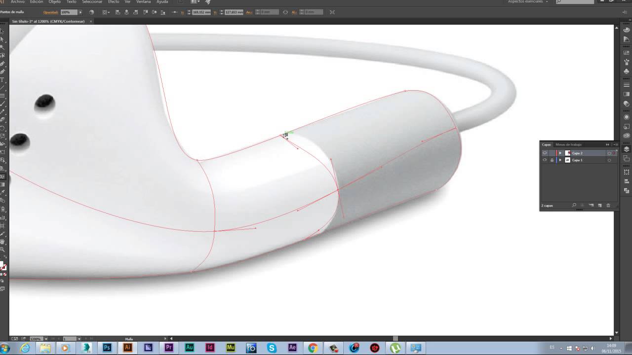 Sácale el mayor provecho a la MALLA en ILLUSTRATOR PART 2