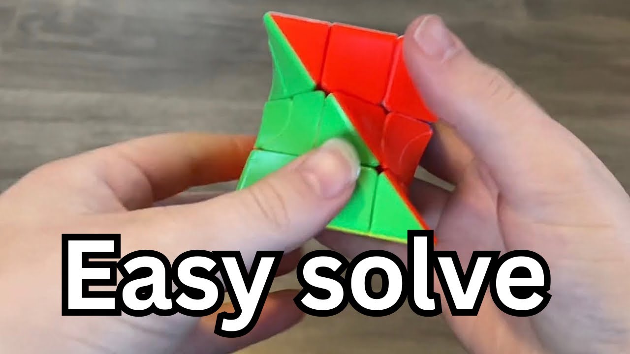 How To Solve A Twisted Cube (Easy) 