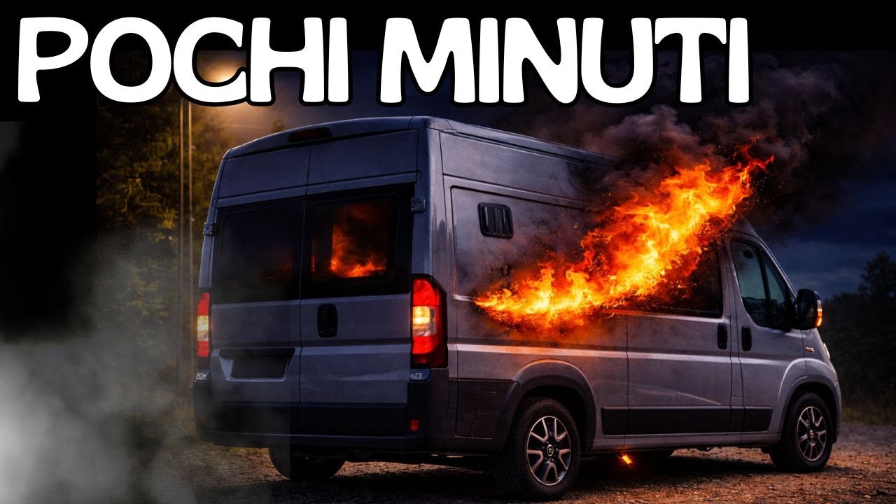 INCENDIO in camper: anche il tuo è a RISCHIO? (Proteggilo così)