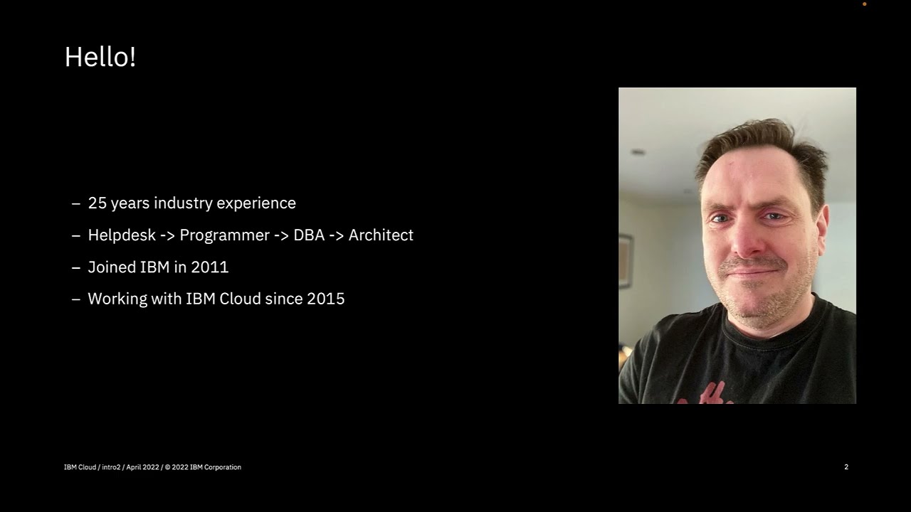 IBM Cloud Foundation Skill Series - Introduction