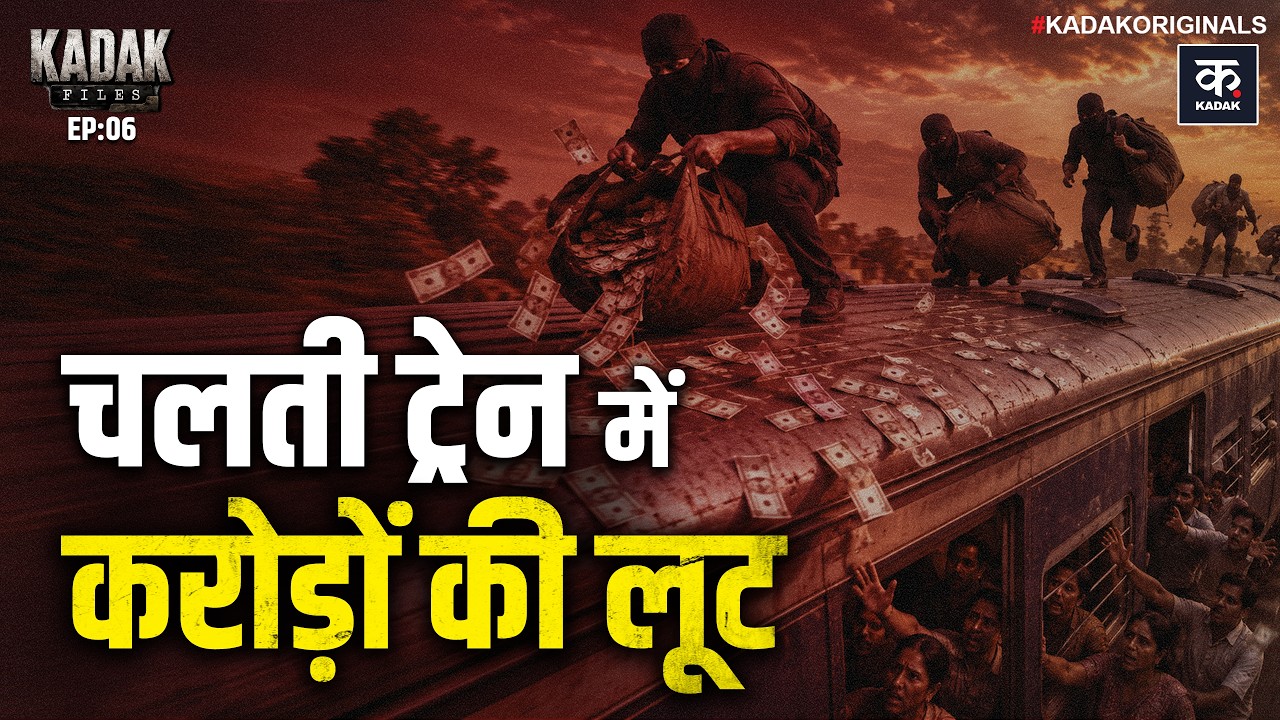 RBI Bank Train Robbery: चलती ट्रेन से कैसे लूटे 342 करोड़? | Biggest Train Robbery | Money Heist