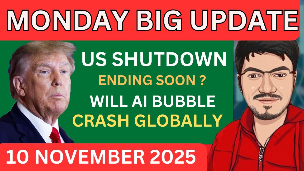 Nifty & Bank nifty prediction for tomorrow for monday | AI BUBBLE BURST WORRIES IMPACT ON MARKETS