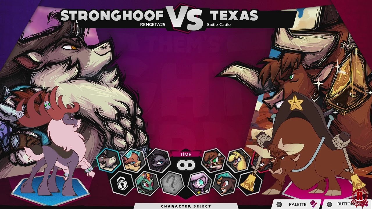 Them's Fightin' Herds - All Characters & Colors + Stages & DLC (Stronghoof) *Updated*