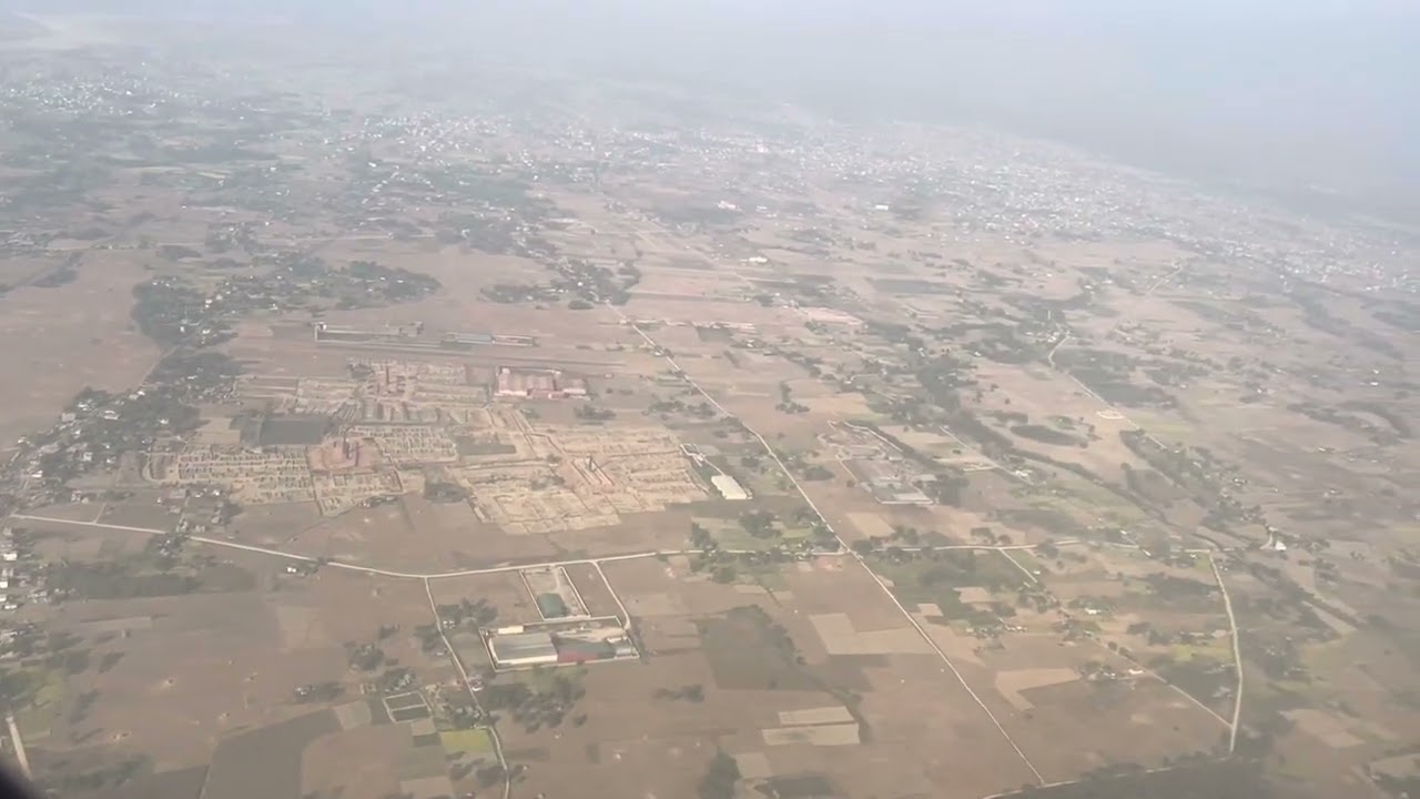 Landing Airplane || Bhadrapur Airports || Aerial View @ 4K HD