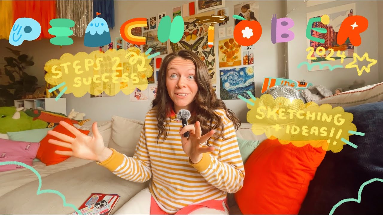 peachtober 2024 ✿ prepping & planning for the month!!
