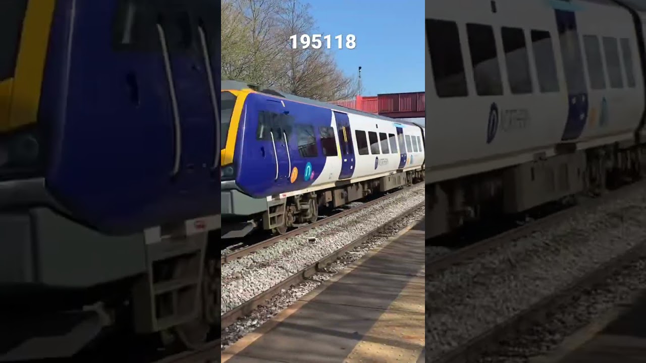 Class 195 passing East Garforth #shorts #trains