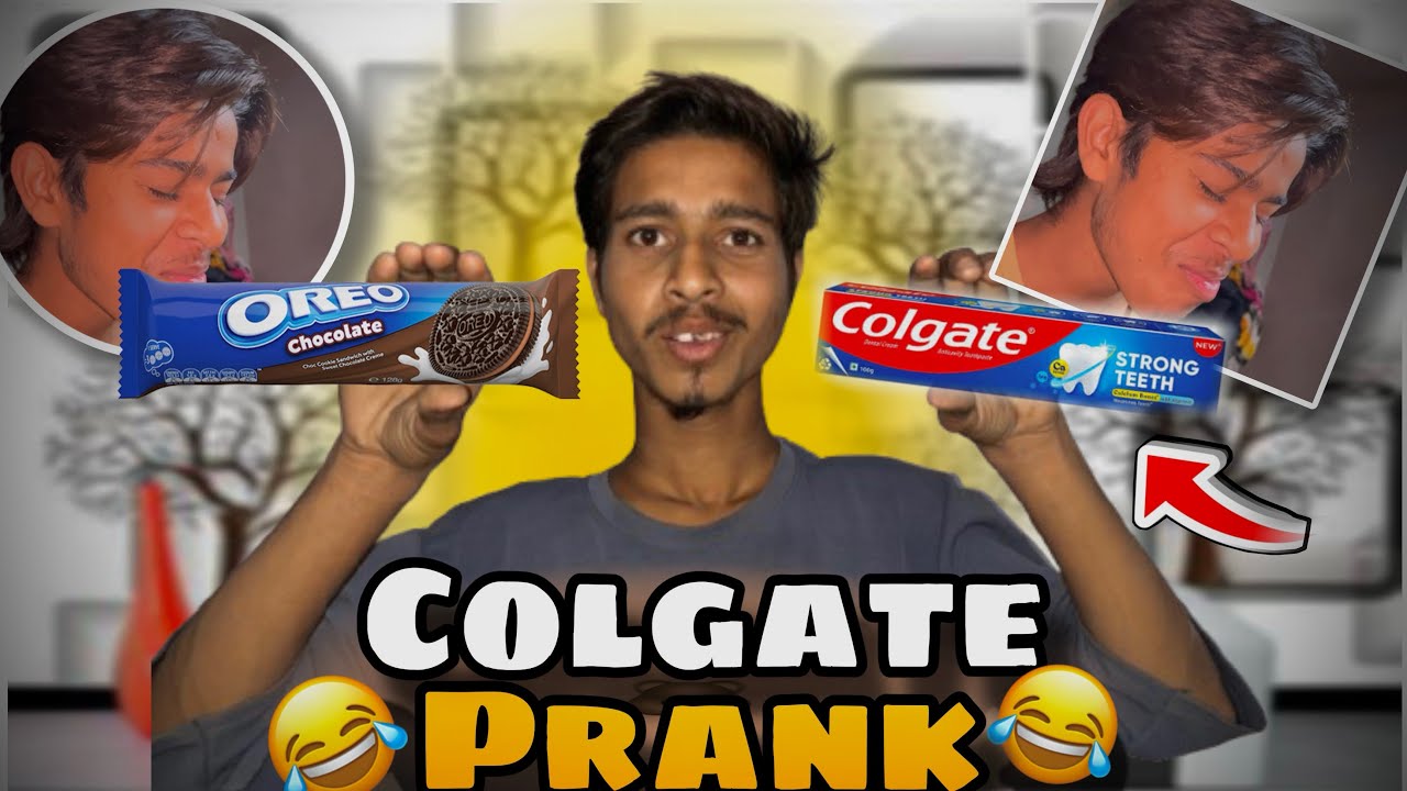 Oreo  Colgate prank on irfan 😂#vlog #dailyvlog #funny