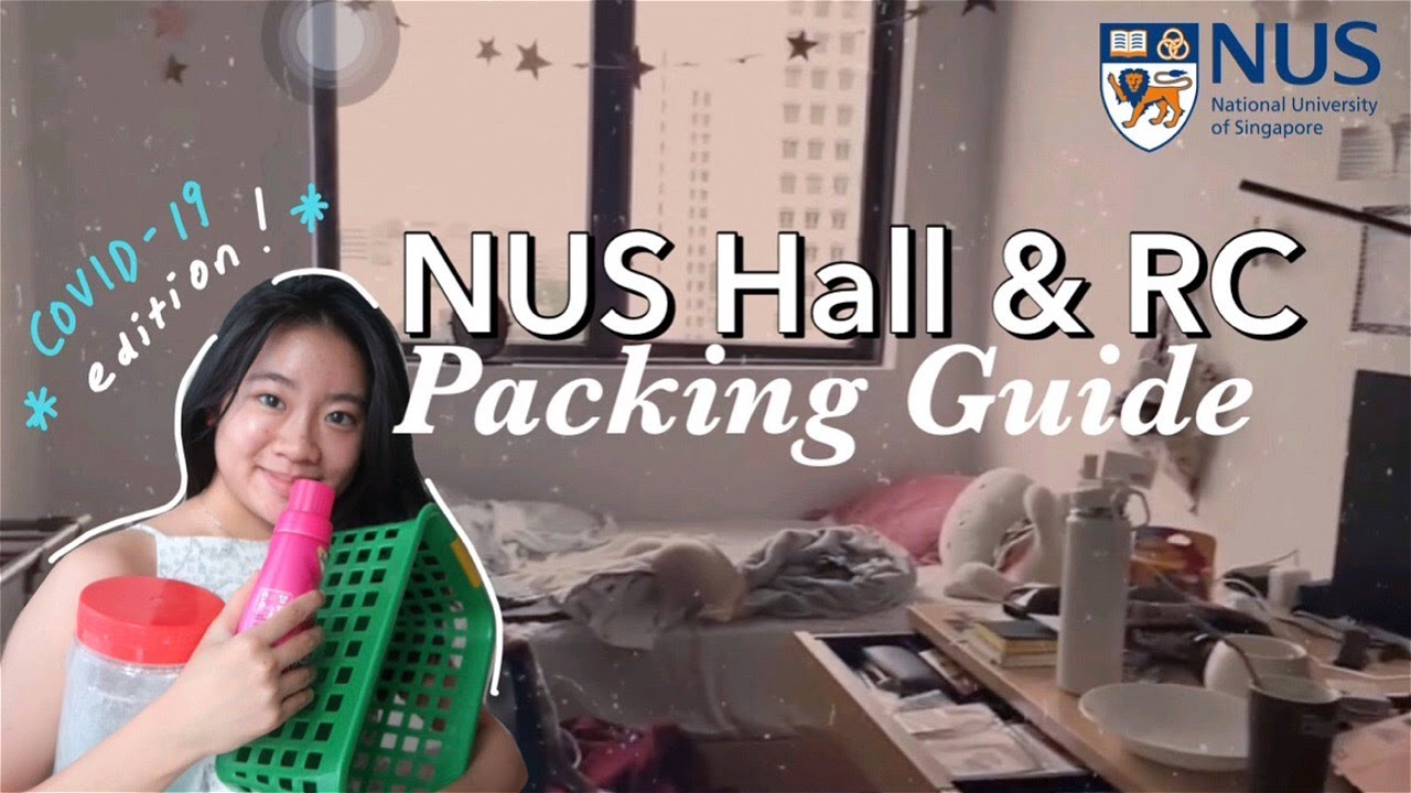 THE ESSENTIAL PACKING LIST FOR NUS HALL/RC *UPDATED* | Singapore university guides