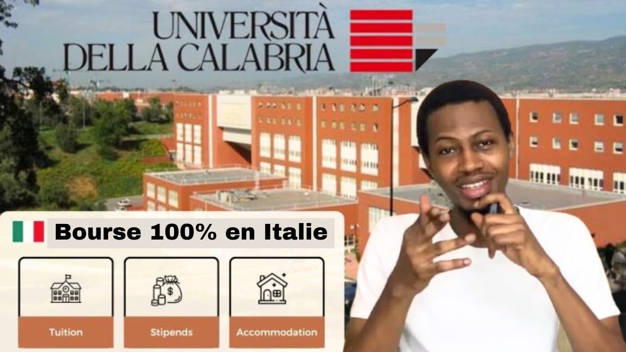 Bourse d'&eacute;tude de l'Universit&eacute; de Calabre 🇮🇹 || Italie