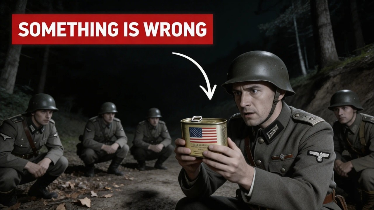German Soldiers Opened American Rations… And Realized Something Was Very Wrong