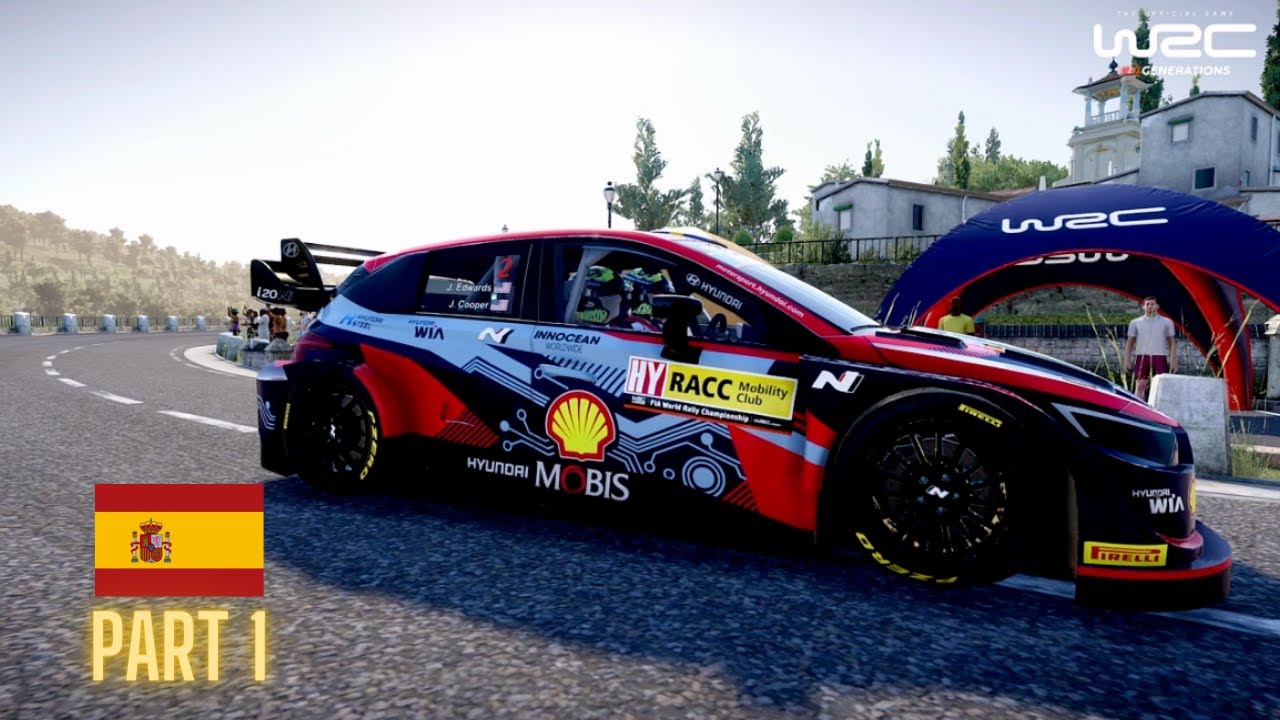 WRC Generations Career Mode - WRC - Rally de Espana Part 1