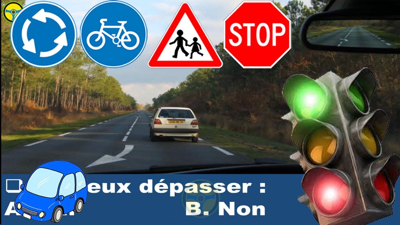 examen code de la route France 2021😘  @permis_de_conduire  test gratuit 3