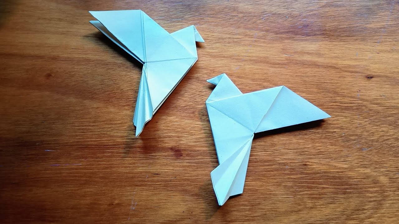 ORIGAMI EN EL ROJAS PALOMA DE LA PAZ  -  Clase 7 - Origami decorativo II