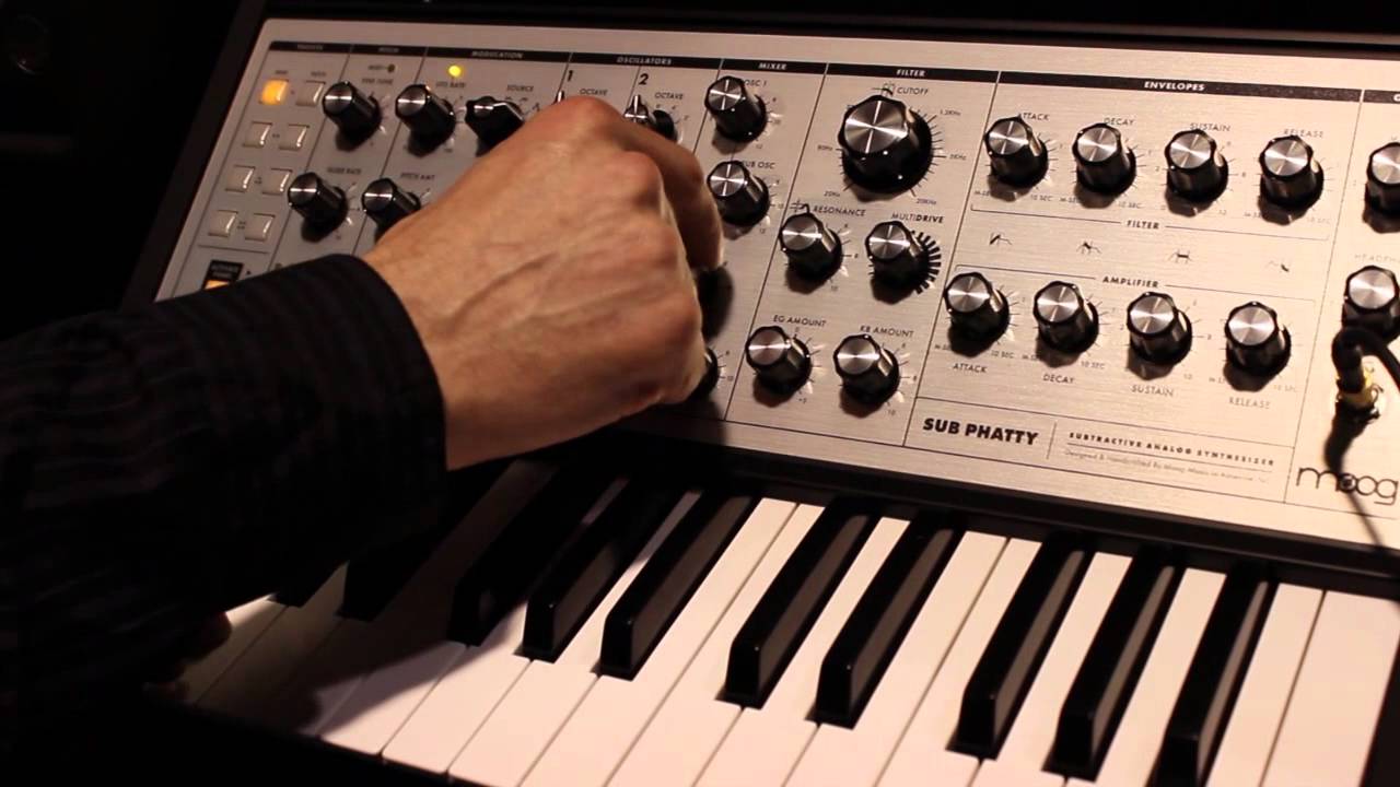 Moog Sub Phatty demo by Amos Gaynes|NAMM 2013|Switched On Demos (Direct Audio!)