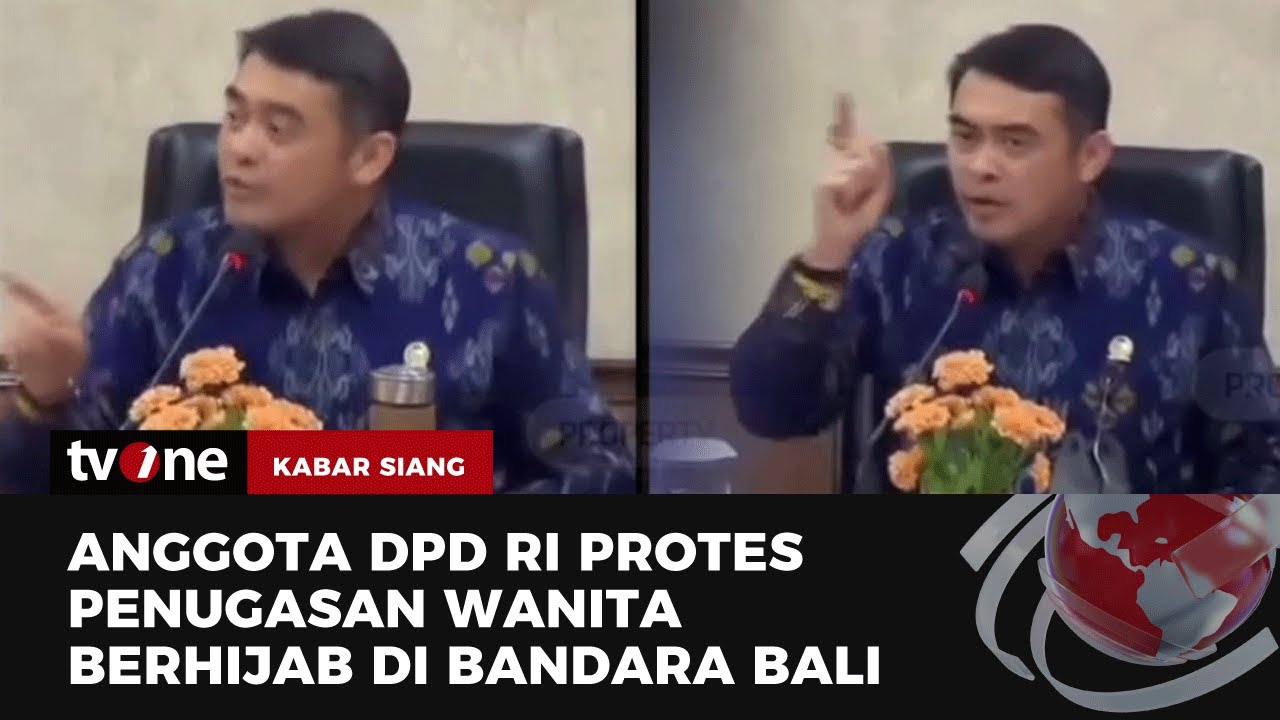 VIRAL! Anggota DPD Protes Soal Hijab | Kabar Siang tvOne