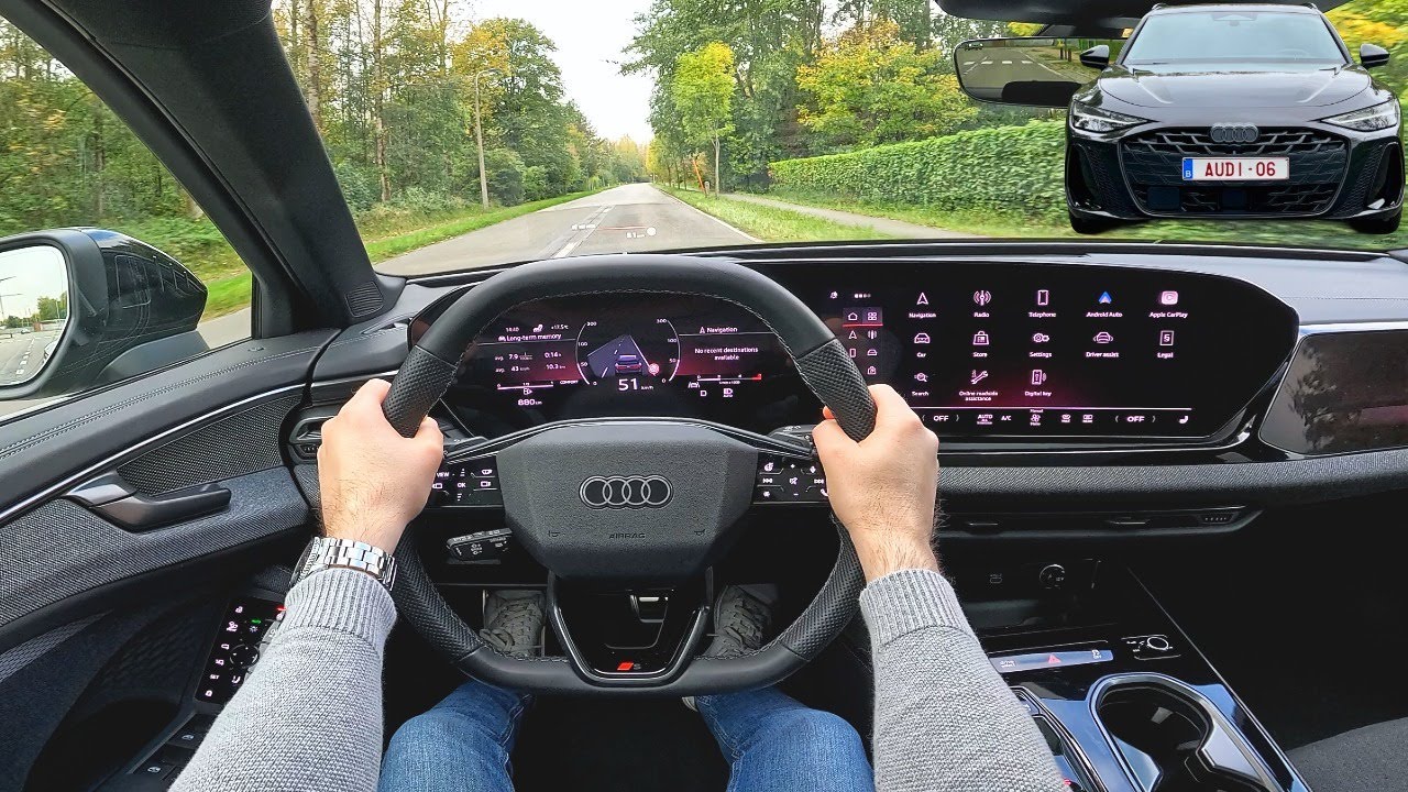 Audi A6 Avant 2026 POV Test Drive | TDI quattro 204 hp AWD