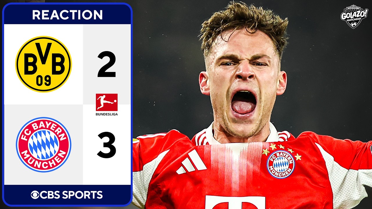 Der Klassiker DRAMA as Kimmich scores LAST MINUTE WINNER