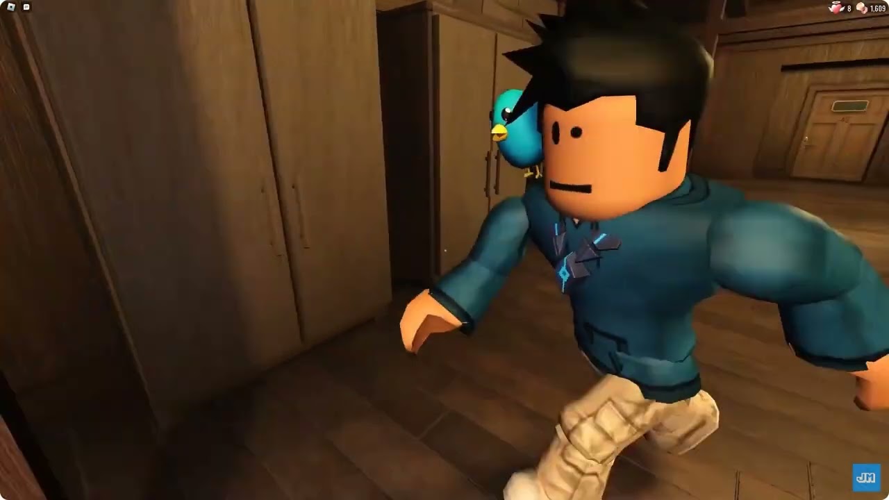 Playing the Backdoor in Doors (Roblox)