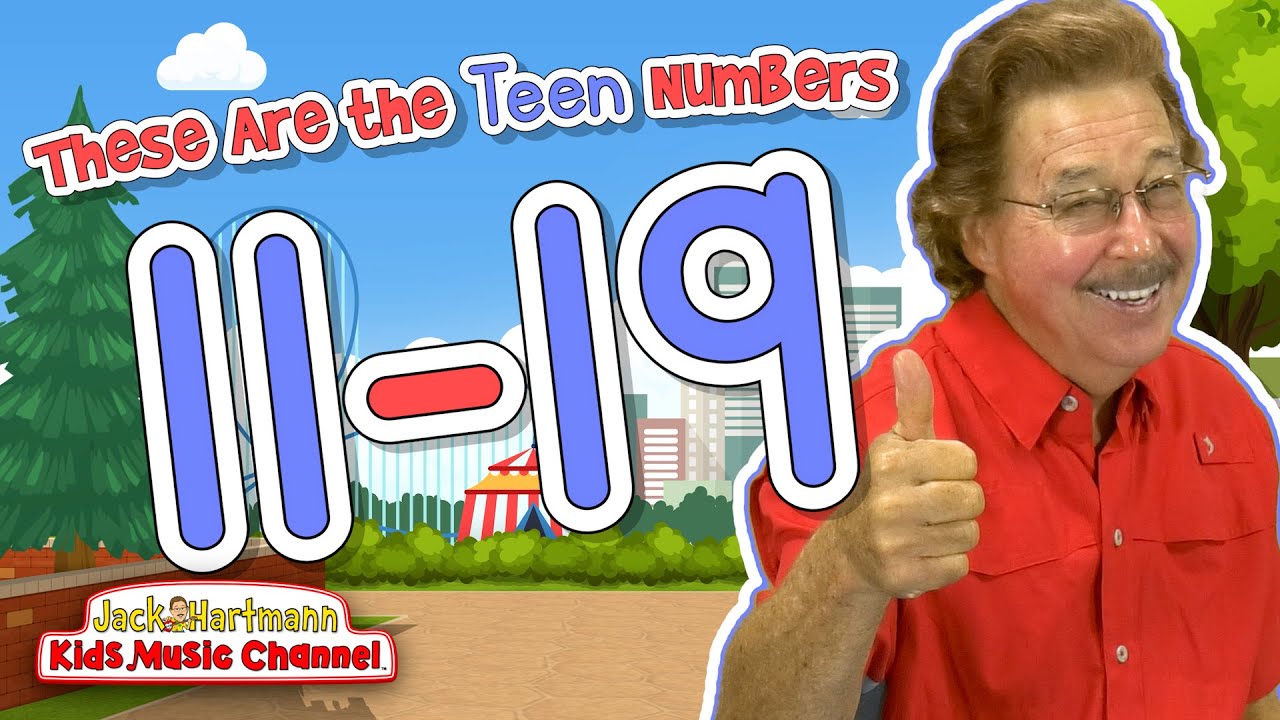 These Are the Teen Numbers! | Jack Hartmann