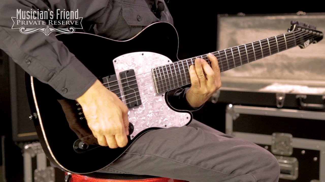 ESP Stef Carpenter T 7-string Baritone Electric Guitar