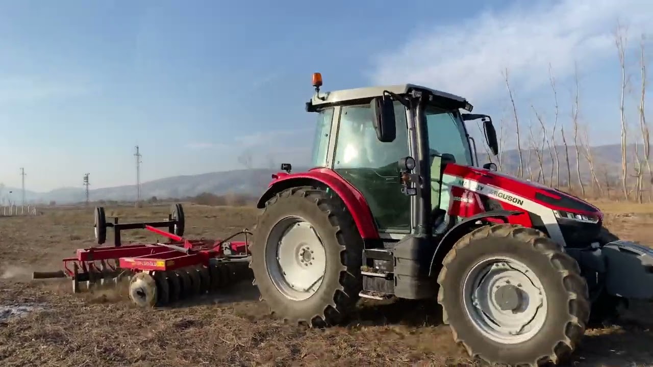 Massey ferguson 5s 105kısa bir tanıtım ve tarla performansı 🥰🥰