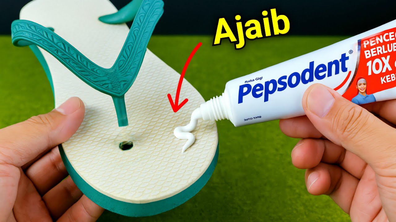 Jutaan orang belum tahu‼️Sandal putus jadi KUAT selamanya